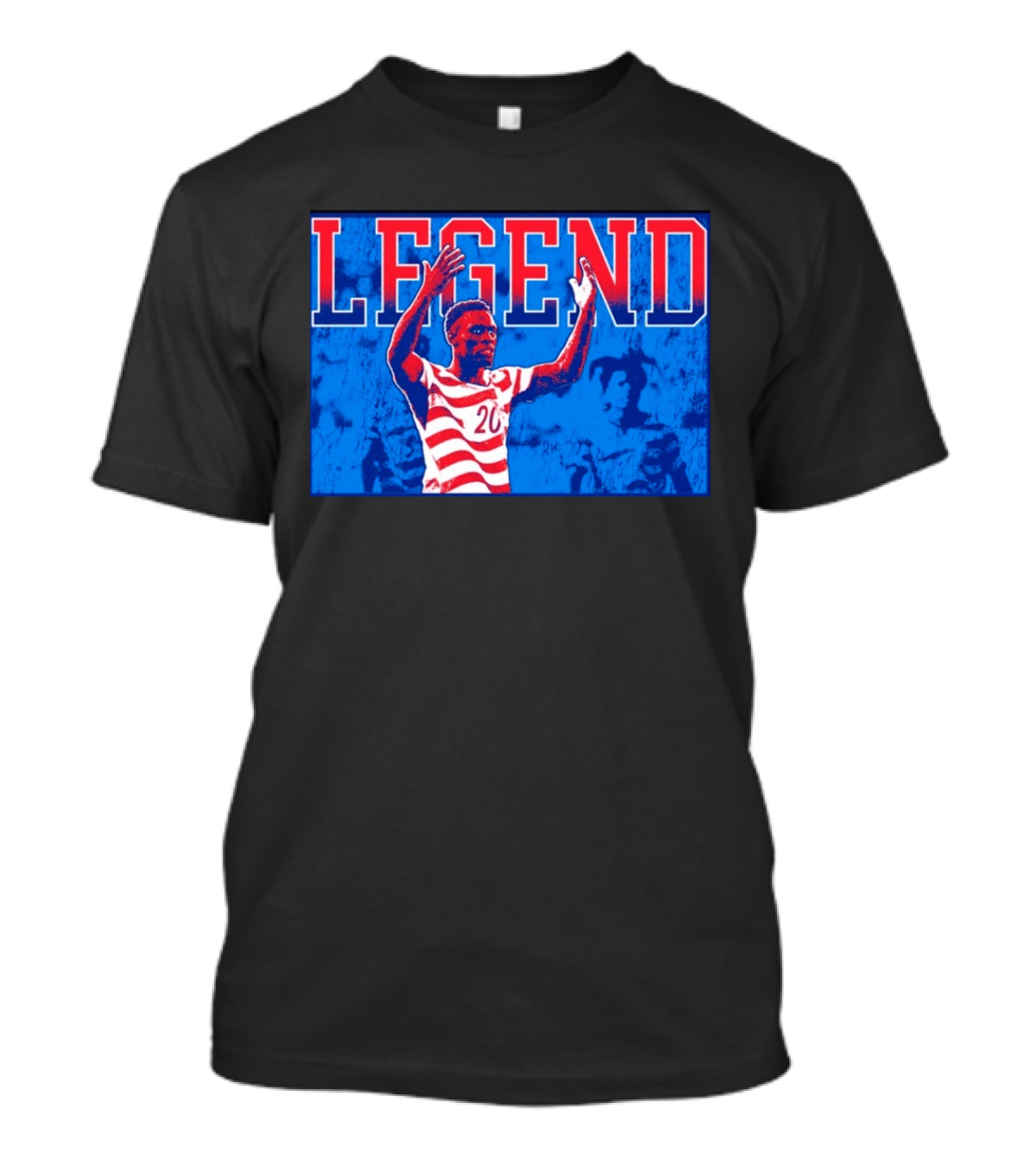 Legend Folarin Balogun No 20 USMNT T-Shirt