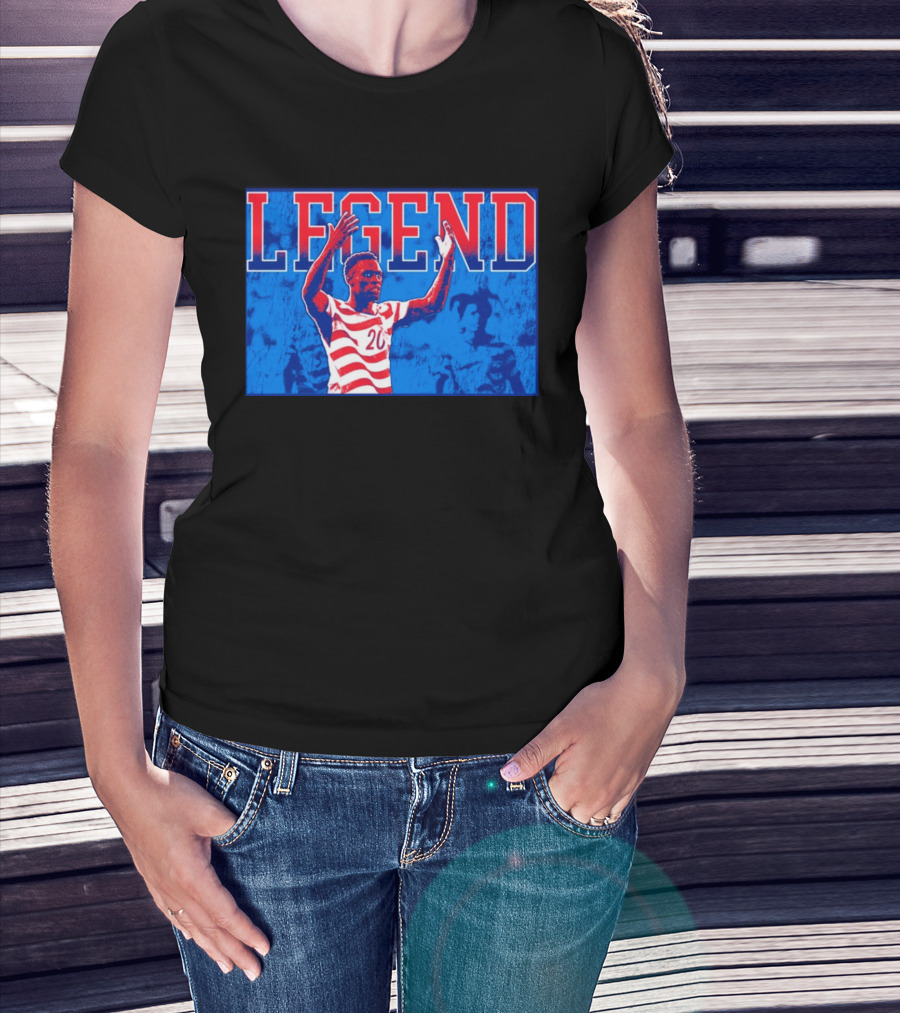 Legend Folarin Balogun No 20 USMNT T-Shirt