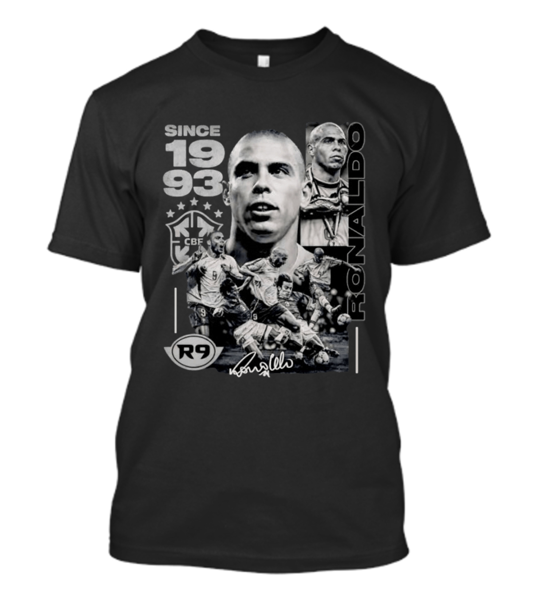 Ronaldo Nazario R9 Brazil CBF Since 1993 T-Shirt