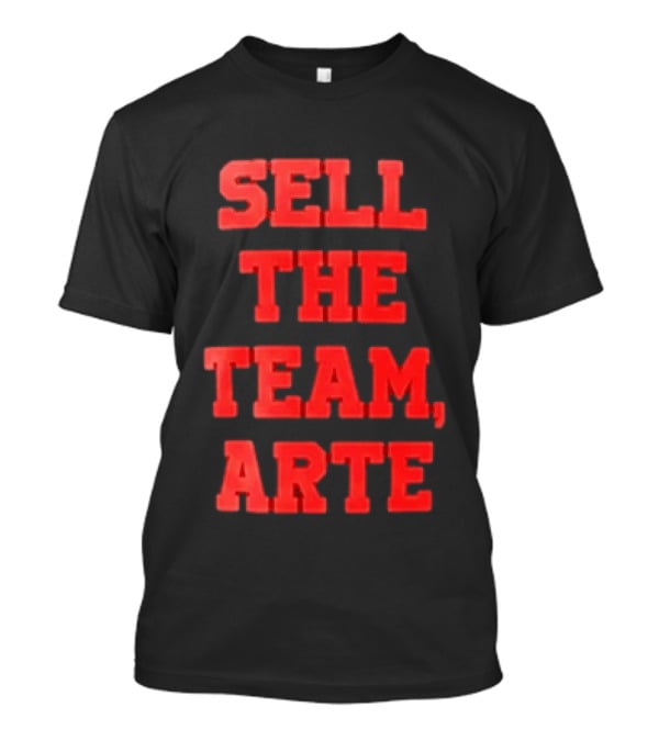 Sell The Team Arte Rallying Cry Fan Expression T-Shirt