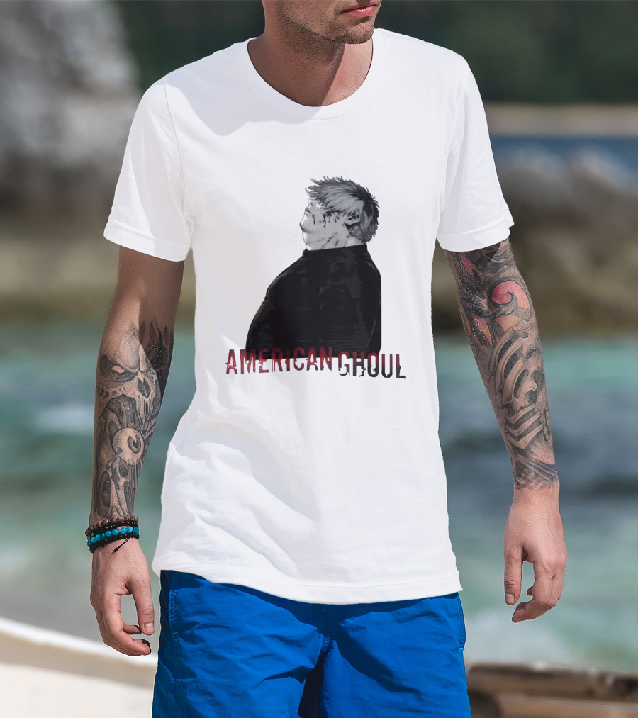 American Ghoul Denji Chainsaw Man Bootleg Manga T-Shirt
