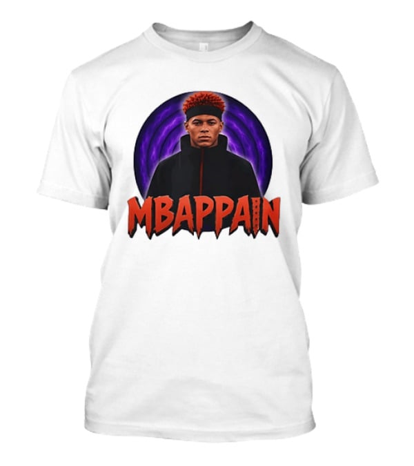 Mbappain Naruto Anime Crossover Meme T-Shirt