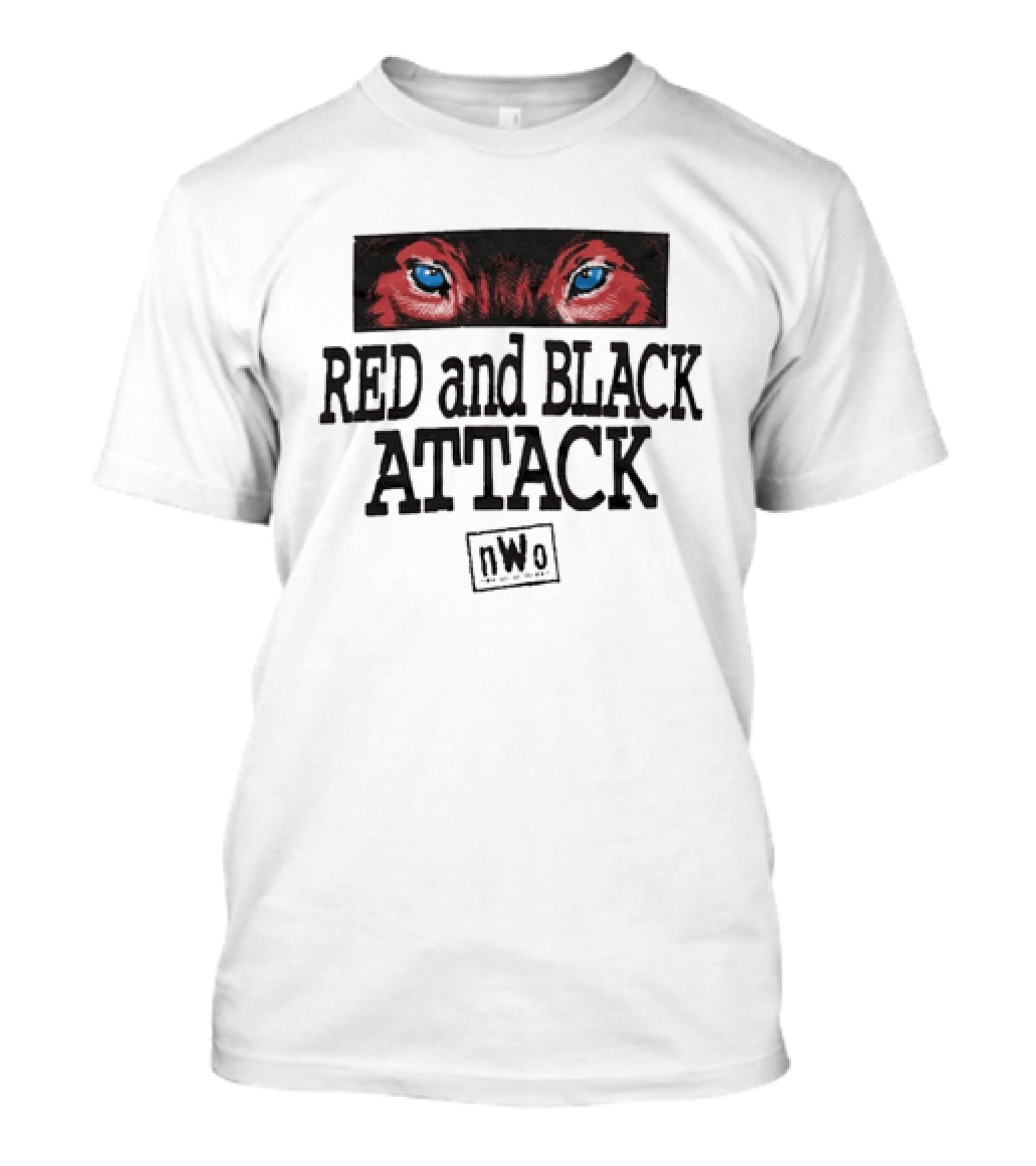 Red And Black Attack NWo New World Order WWE T-Shirt