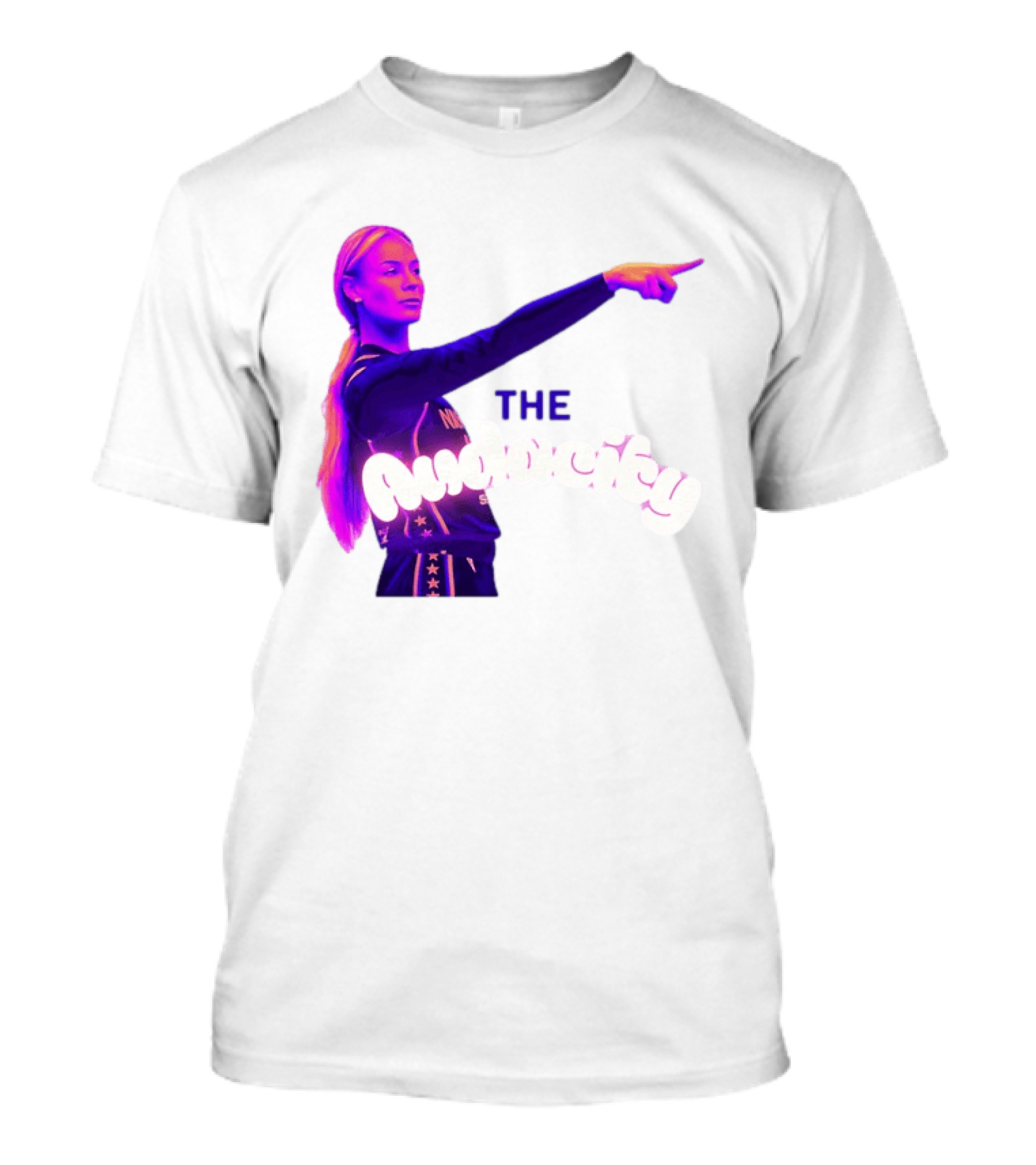 The Audacity Sophie Cunningham Finger Point WNBA Indiana Fever Basketball 2026 T-Shirt