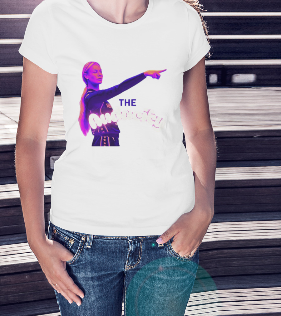 The Audacity Sophie Cunningham Finger Point WNBA Indiana Fever Basketball 2026 T-Shirt