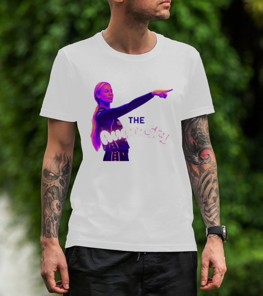 The Audacity Sophie Cunningham Finger Point WNBA Indiana Fever Basketball 2026 T-Shirt
