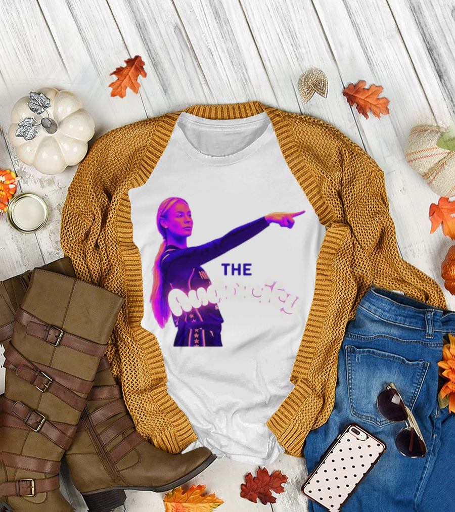 The Audacity Sophie Cunningham Finger Point WNBA Indiana Fever Basketball 2026 T-Shirt