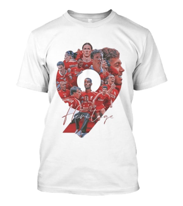 Liverpool FC Number 9 Heritage Legends T-Shirt