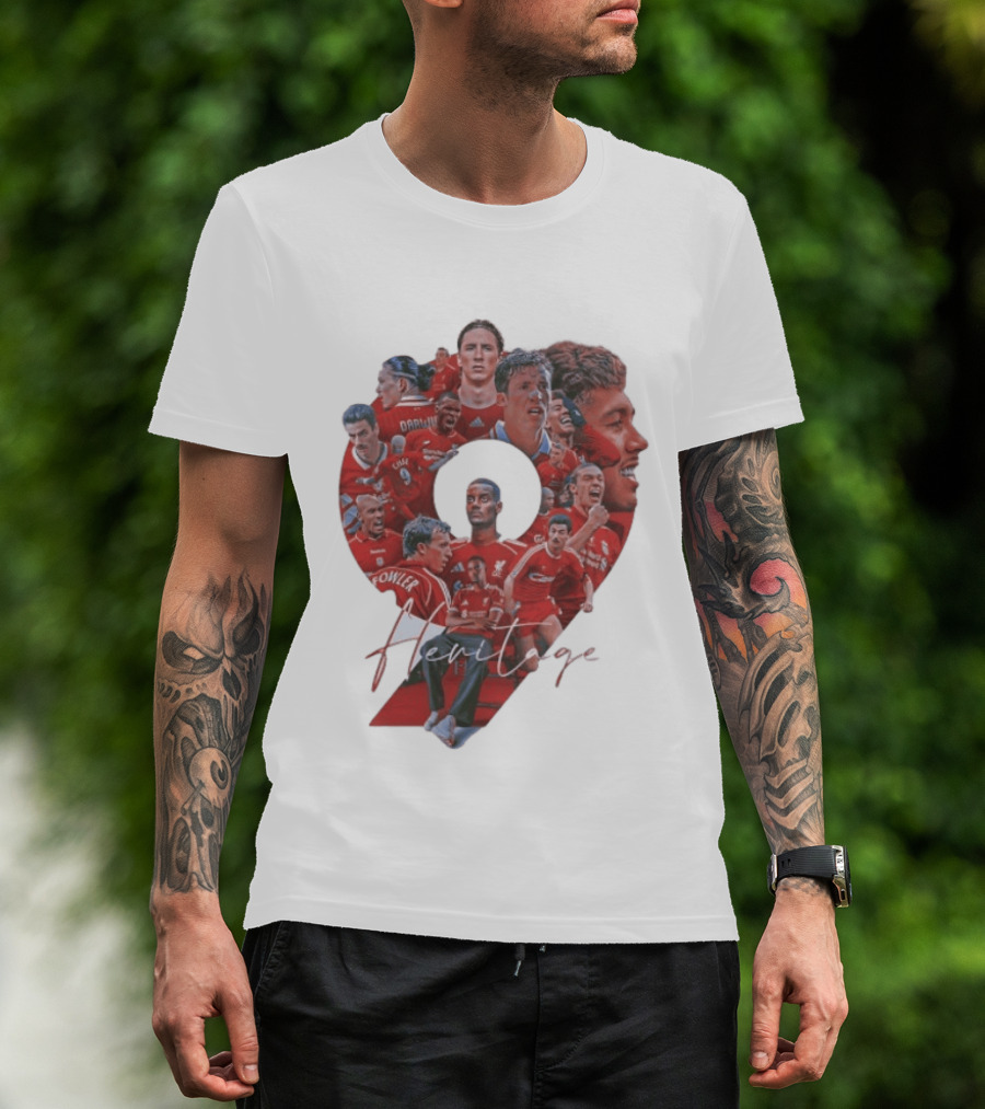 Liverpool FC Number 9 Heritage Legends T-Shirt