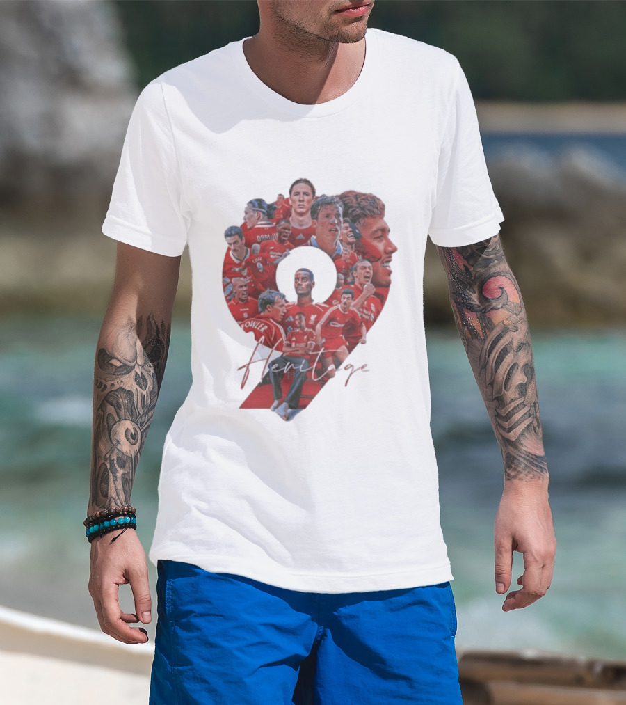 Liverpool FC Number 9 Heritage Legends T-Shirt
