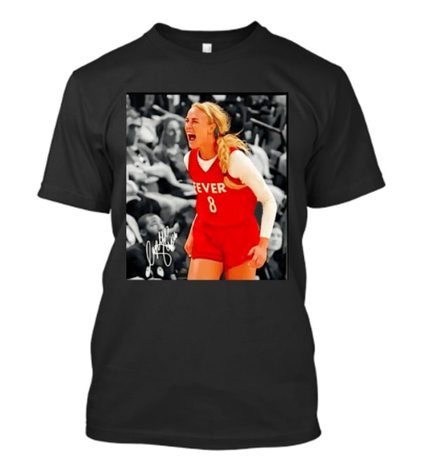 Caitlin Clark Indiana Fever Number 8 Sports T-Shirt