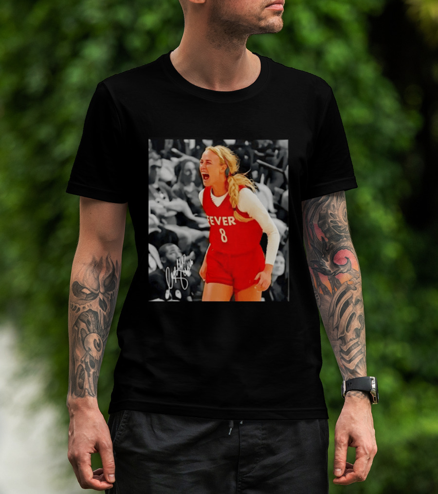 Caitlin Clark Indiana Fever Number 8 Sports T-Shirt