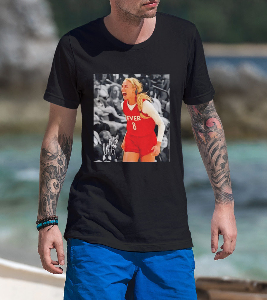 Caitlin Clark Indiana Fever Number 8 Sports T-Shirt