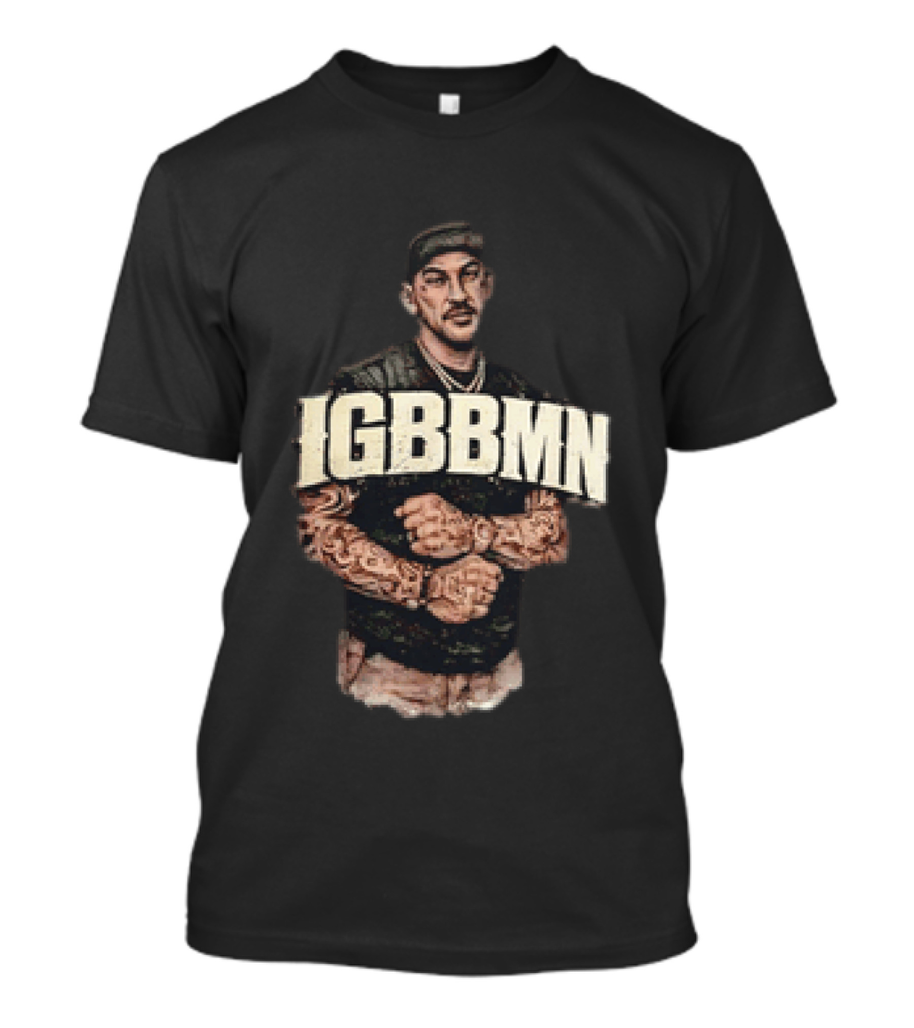 Dustin Poirier IGBBMN It's Gonna Be Bad My Ninja Tattooed Fighter T-Shirt