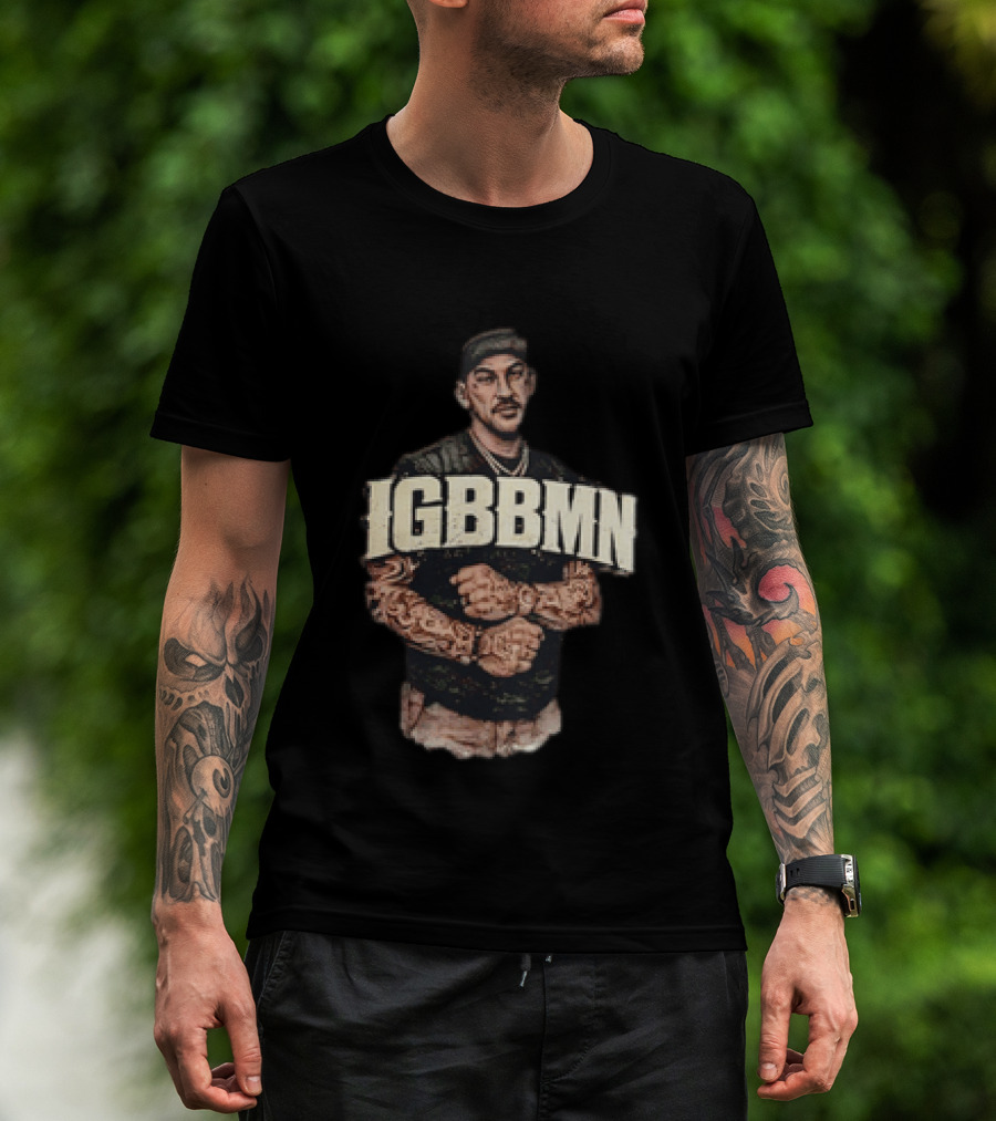 Dustin Poirier IGBBMN It's Gonna Be Bad My Ninja Tattooed Fighter T-Shirt