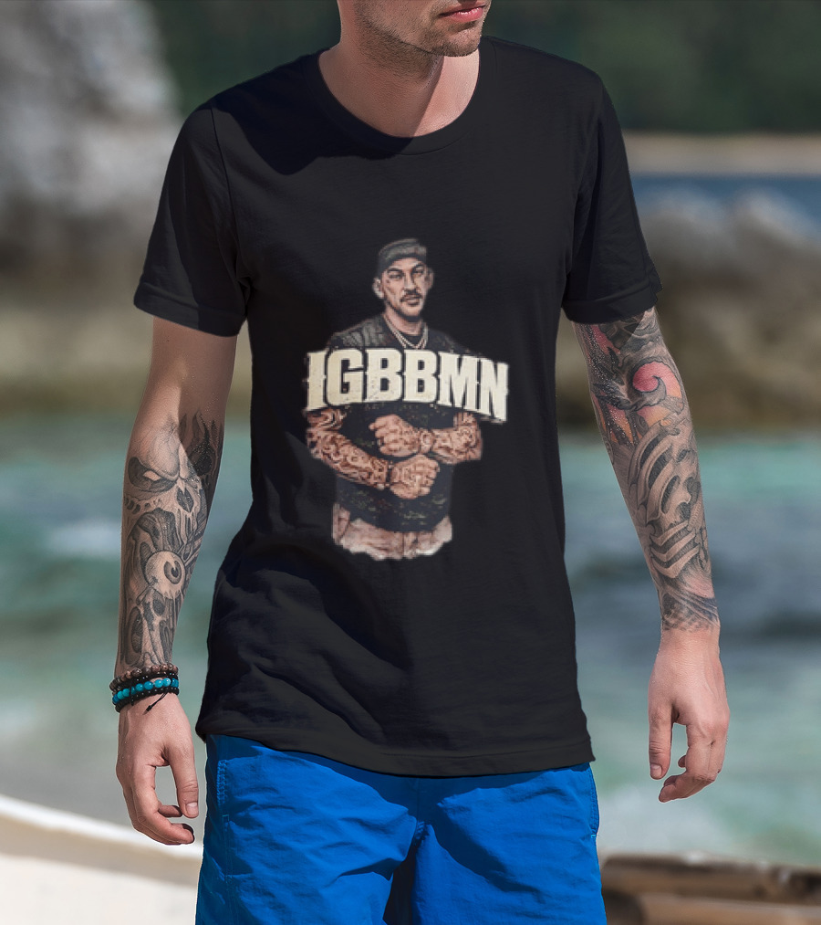 Dustin Poirier IGBBMN It's Gonna Be Bad My Ninja Tattooed Fighter T-Shirt