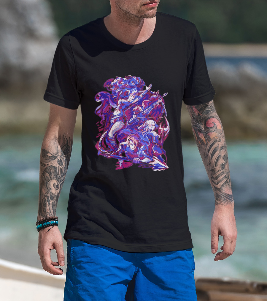 Edelgard Dimitri Claude Byleth Fire Emblem Three Houses T-Shirt