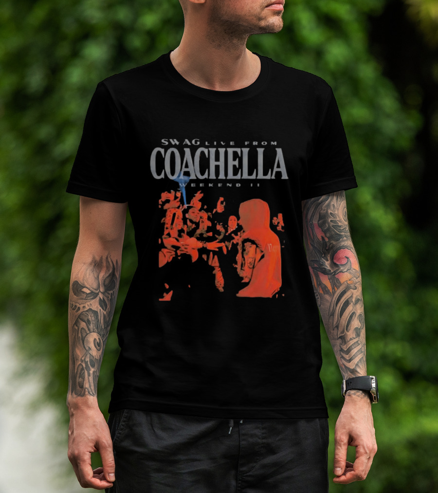 SWAG Live From Coachella Weekend II Steve Lacy Tour Performance T-Shirt