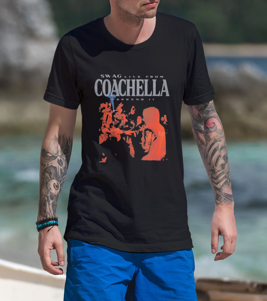 SWAG Live From Coachella Weekend II Steve Lacy Tour Performance T-Shirt