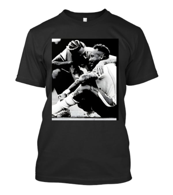 Neymar Jr And Raphinha Emotional Moment Brazil National Football Team T-Shirt