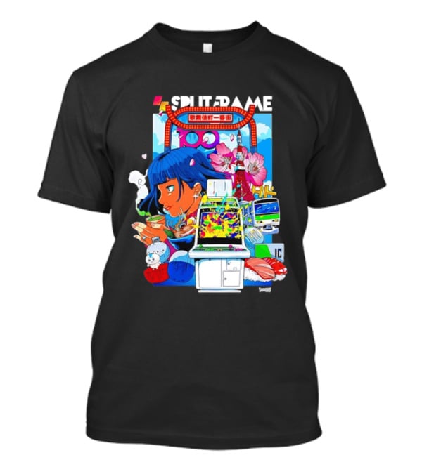 Tokyo Ramen Arcade Splitframe Kabukicho Ichibangai 100 IC Japanese T-Shirt