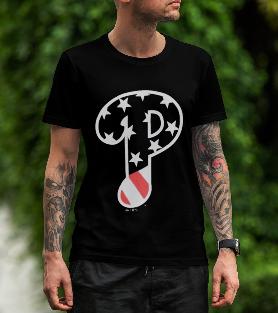 Philadelphia Phillies Majestic Stars And Stripes Baseball 2026 T-Shirt