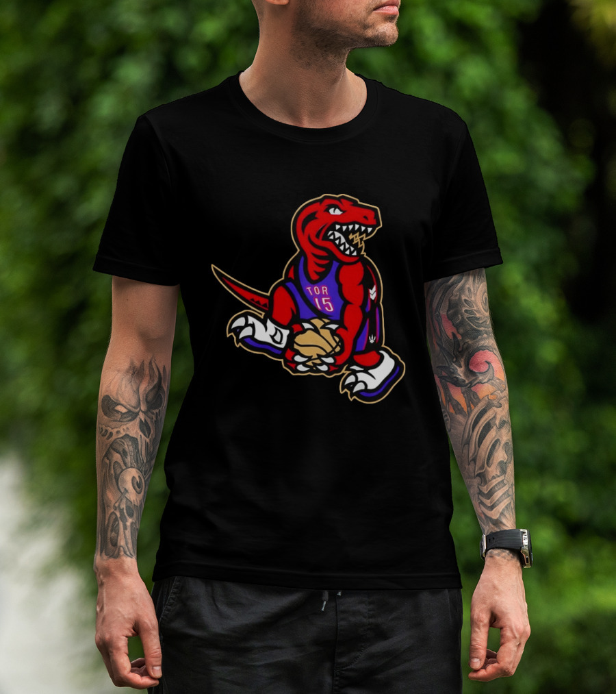 Vince Carter Toronto Raptors TOR 15 Basketball NBA 2026 T-Shirt
