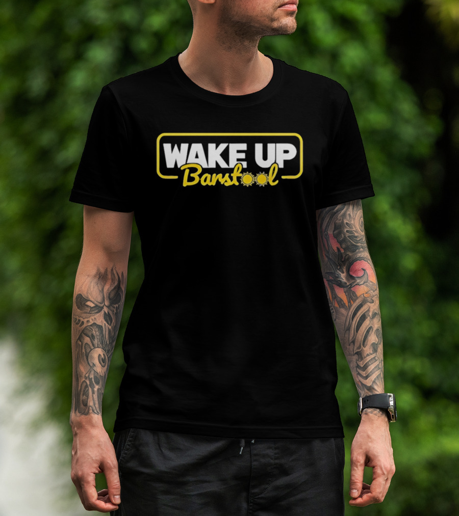 Wake Up Barstool Sunburst T-Shirt