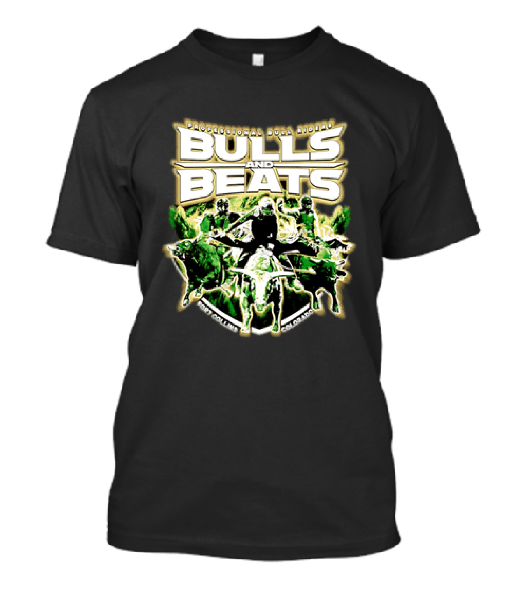 Professional Bull Riders Bulls And Beats Fort Collins Colorado Event T-Shirt