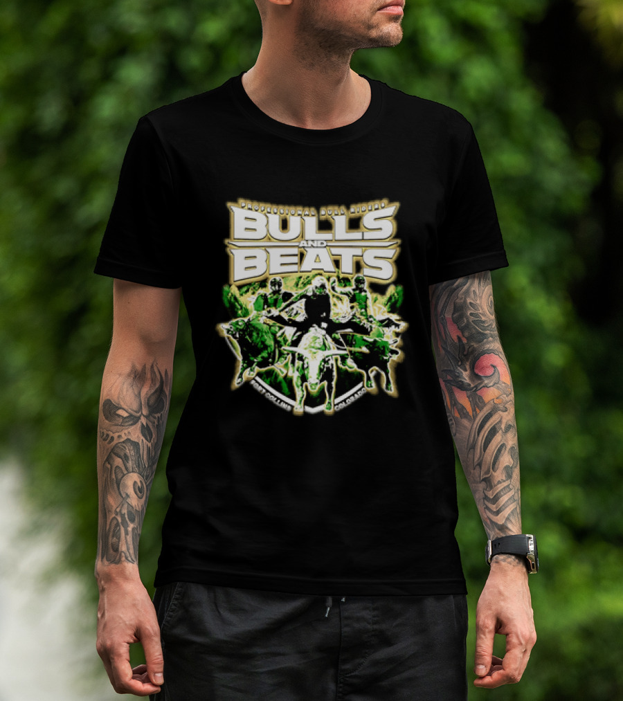 Professional Bull Riders Bulls And Beats Fort Collins Colorado Event T-Shirt