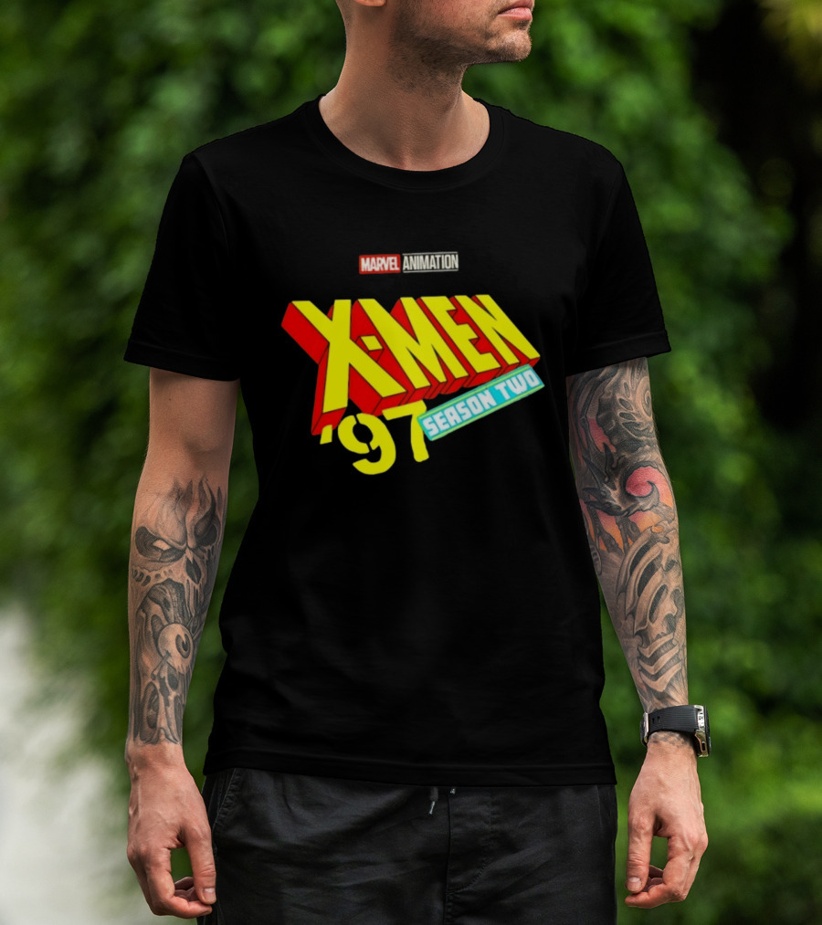X Men '97 Season Two Marvel Animation T-Shirt