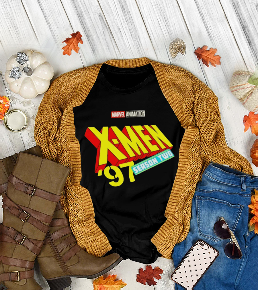 X Men '97 Season Two Marvel Animation T-Shirt