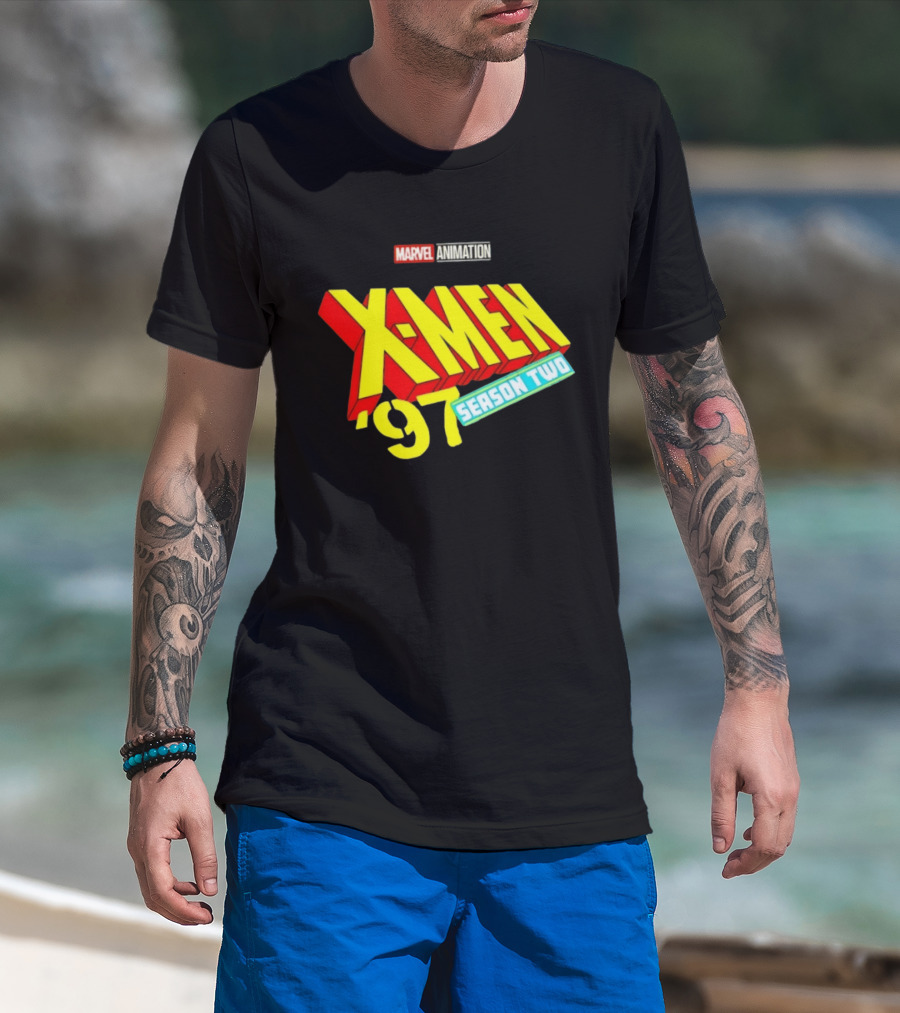 X Men '97 Season Two Marvel Animation T-Shirt