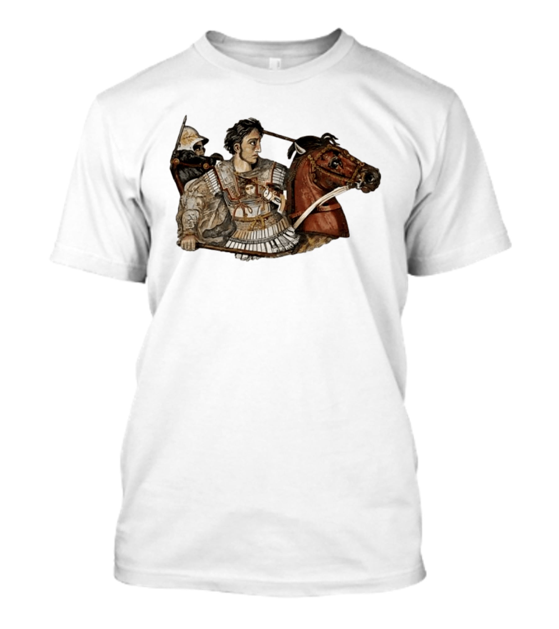 Alexander The Great Battle Of Issus Mosaic Iconic Historical Scene T-Shirt