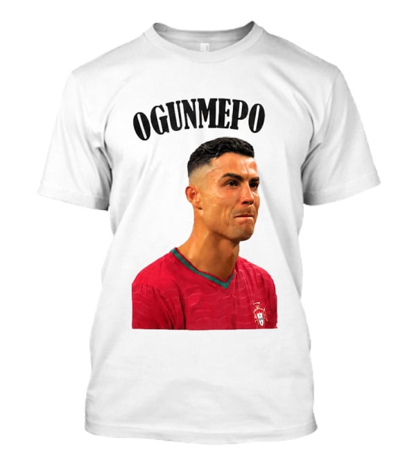 Cristiano Ronaldo Ogunmepon Portugal Soccer Star T-Shirt