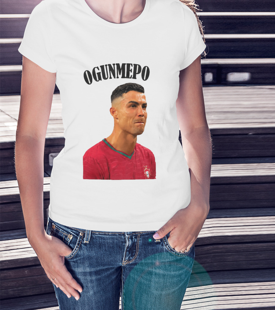 Cristiano Ronaldo Ogunmepon Portugal Soccer Star T-Shirt