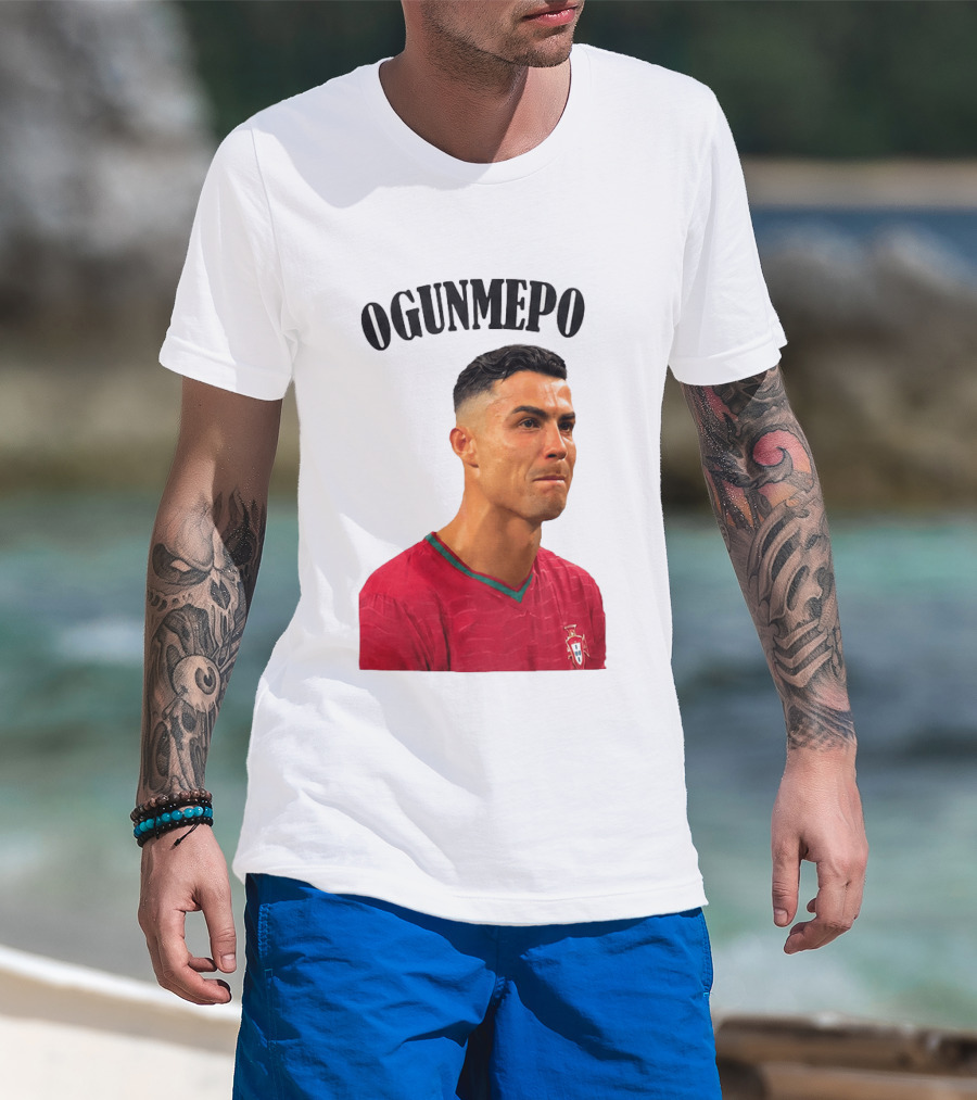 Cristiano Ronaldo Ogunmepon Portugal Soccer Star T-Shirt
