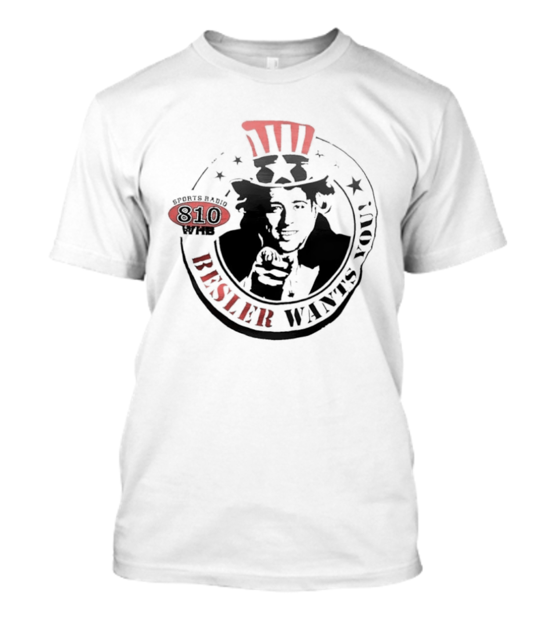 Besler Wants You Sports Radio 810 Uncle Sam Sporting Kansas City T-Shirt