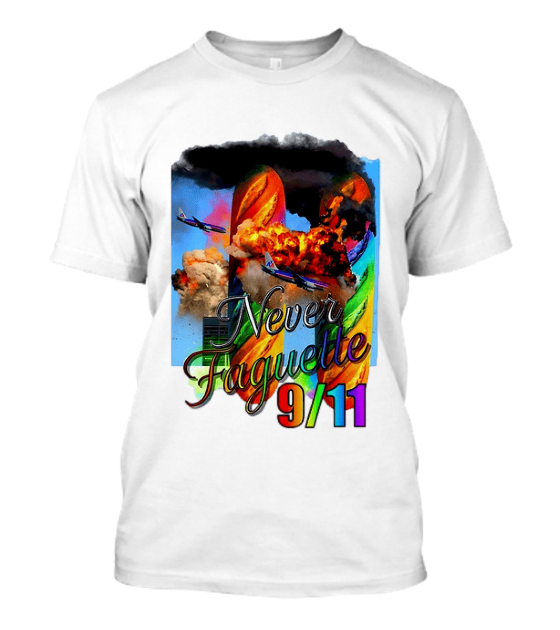 Never Baguette 9.11 Breaks T-Shirt