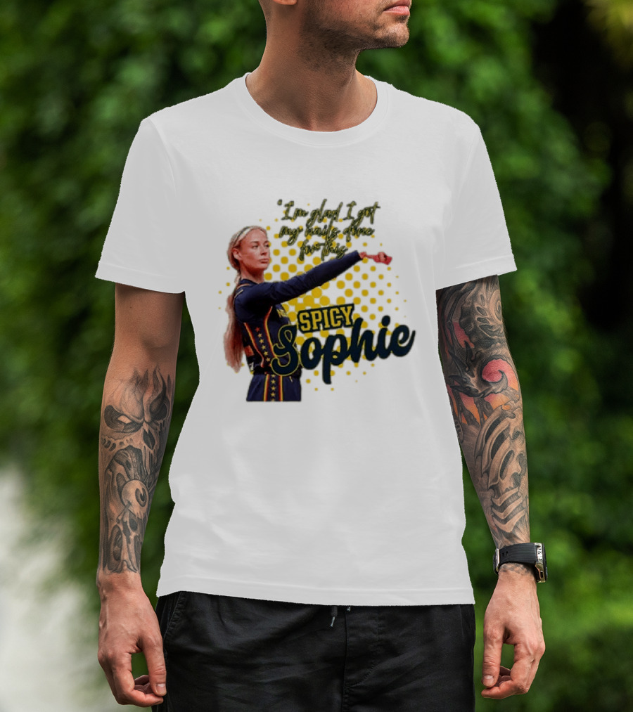 Sophie Cunningham 8 Women Basketball Spicy Sophie Point God T-Shirt
