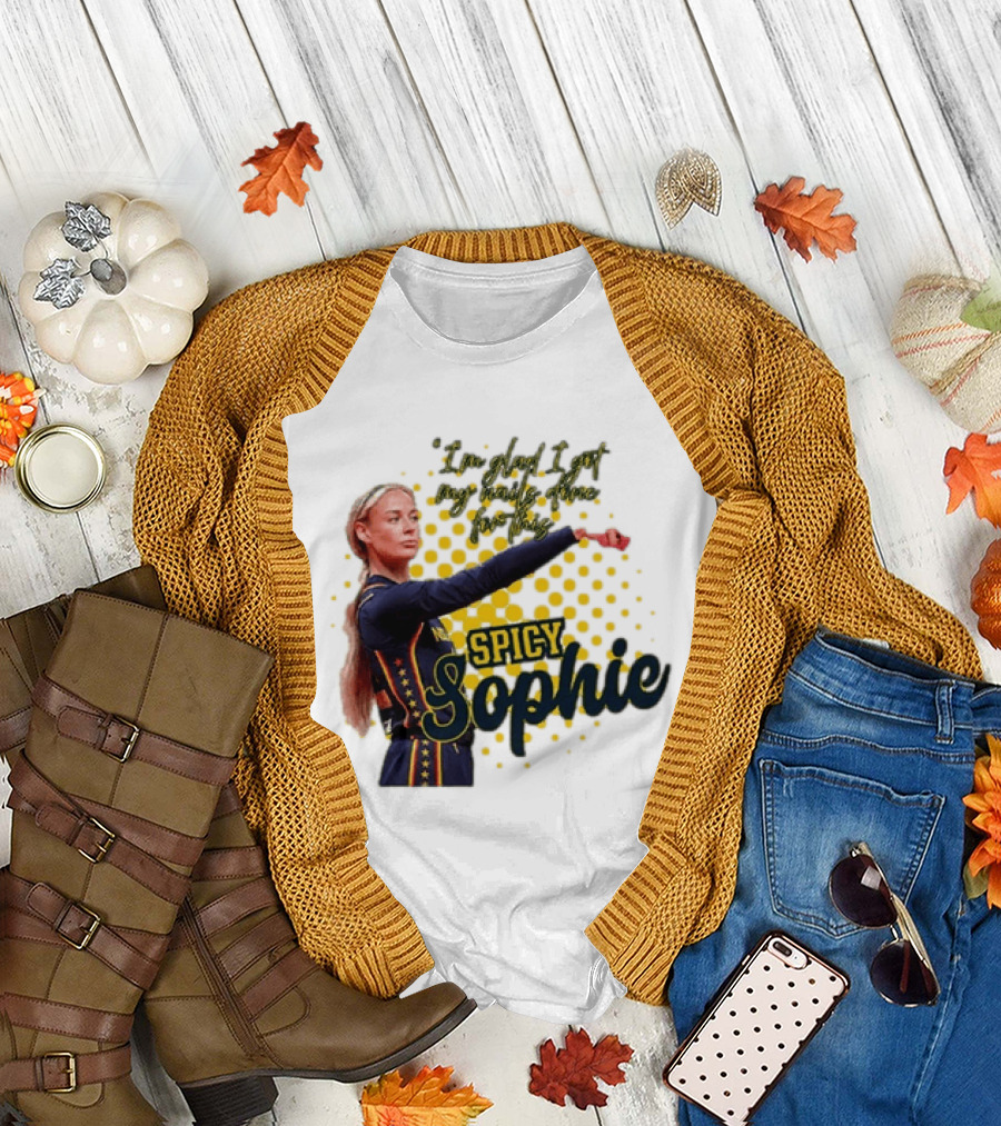 Sophie Cunningham 8 Women Basketball Spicy Sophie Point God T-Shirt