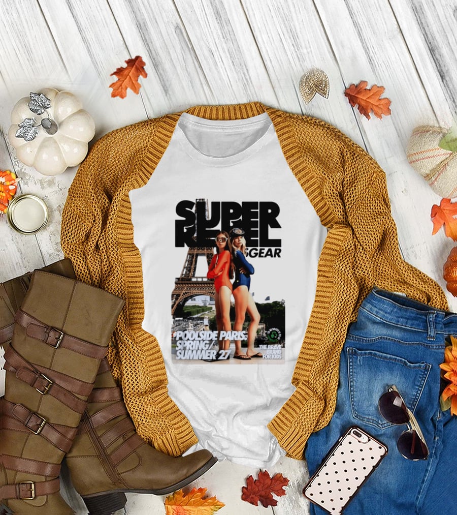 Super Rebel Gear Poolside Paris Spring Summer 27 The Brave Brand for Kids T-Shirt