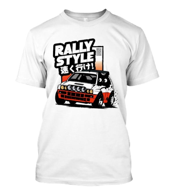 Rally Style Lancia Delta Integrale Hayashi Iku Speed T-Shirt