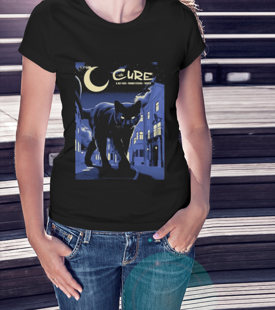 The Cure Cat Moon Trencin Pohoda Festival July 8 2026 T-Shirt