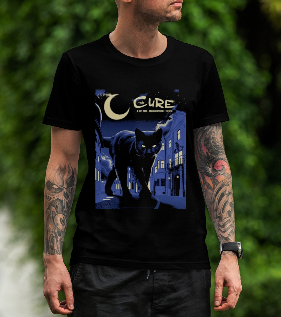 The Cure Cat Moon Trencin Pohoda Festival July 8 2026 T-Shirt