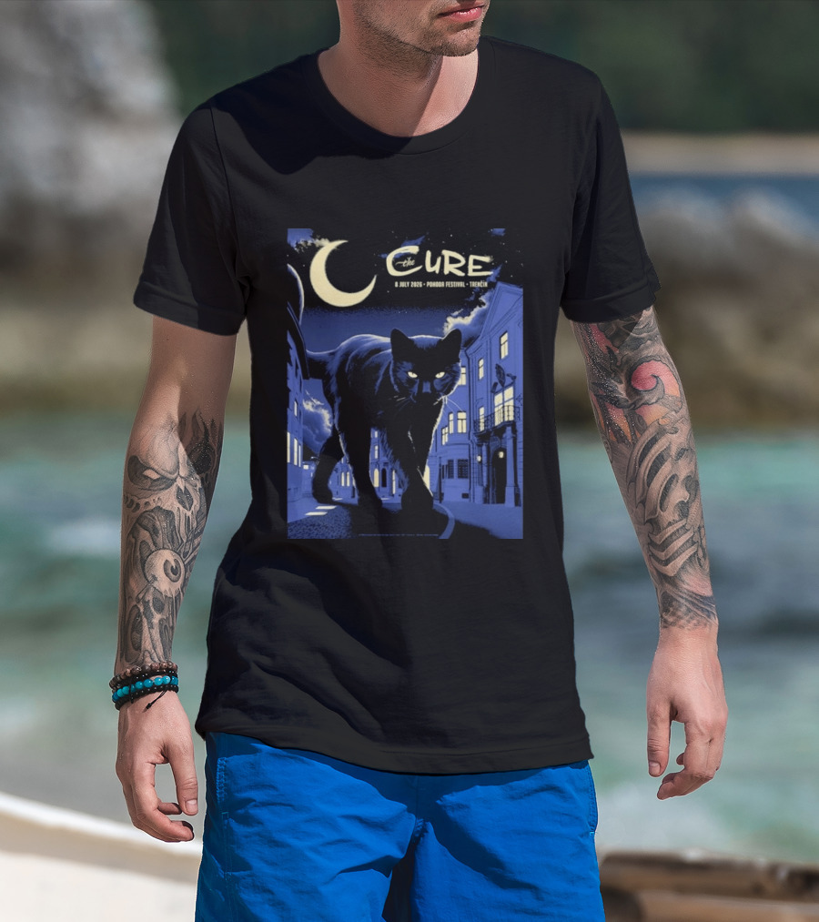 The Cure Cat Moon Trencin Pohoda Festival July 8 2026 T-Shirt