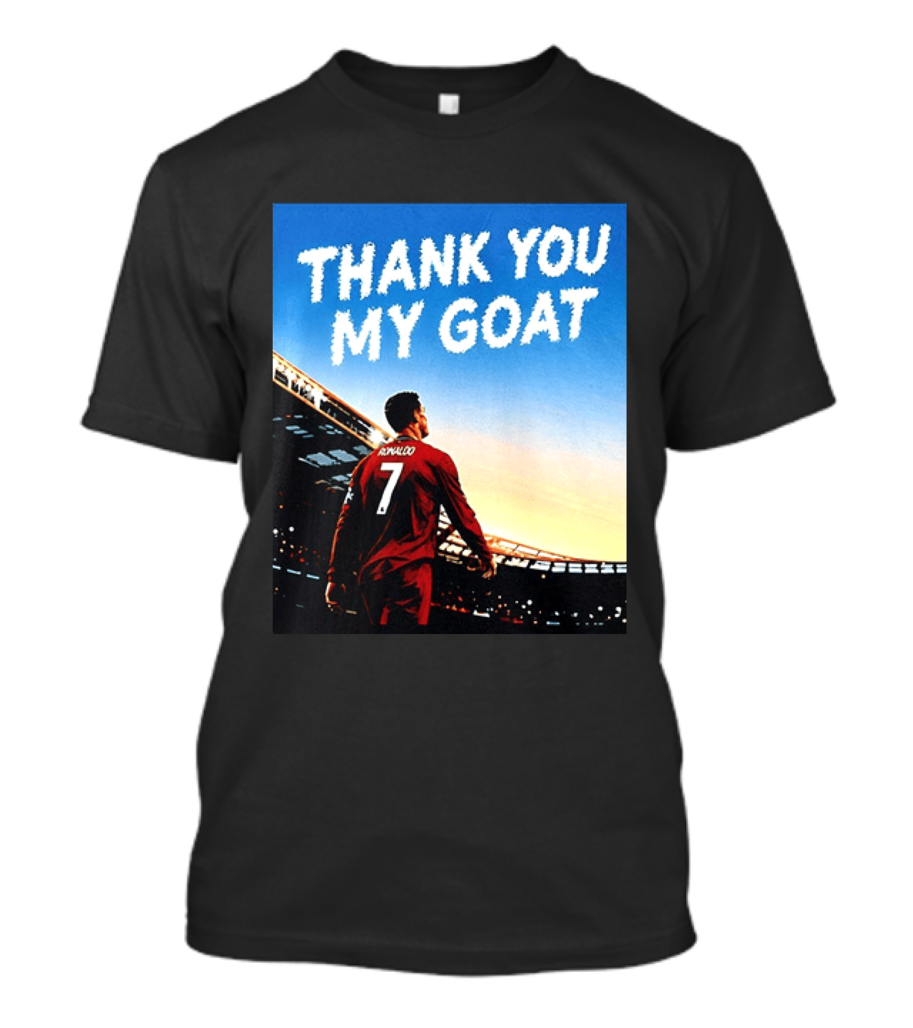 Thank You My Goat Cristiano Ronaldo 7 Portugal National Team T-Shirt