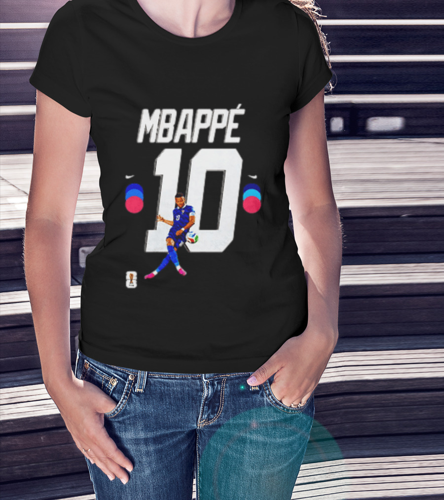 Mbappé Number 10 France World Cup 2023 T-Shirt