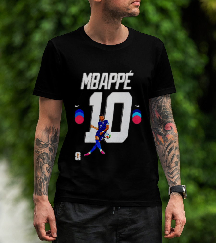 Mbappé Number 10 France World Cup 2023 T-Shirt