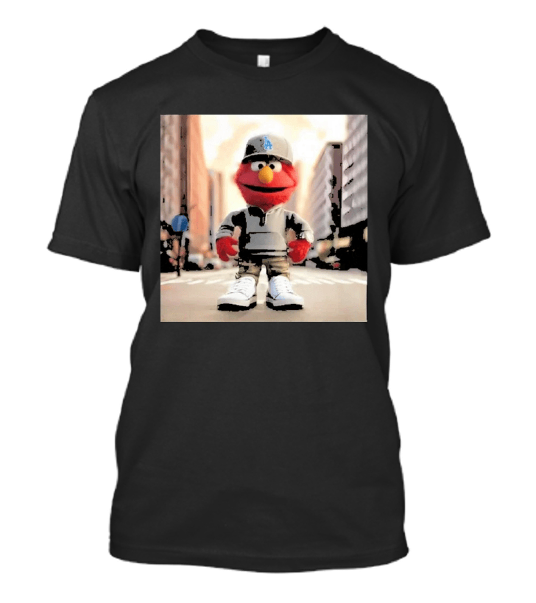 Sesame Street Elmo Streetwear New York Yankees T-Shirt